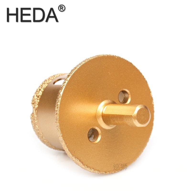 Free Shipping 1PC  Tools Brazed Diamond Hole Saw Stone Drill