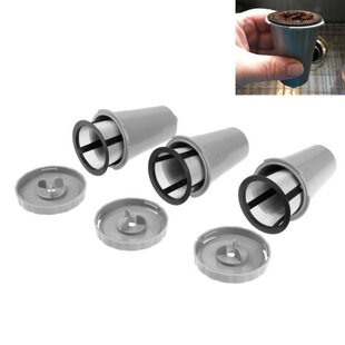3 Set Refillable Coffee Filter Fit for Keurig Brewer Reusabl