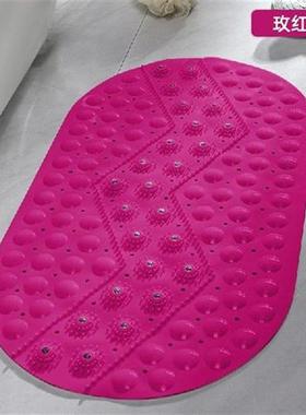 Non-slip Bath Mat Rectangle PVC Anti-skid Bathroom Mats