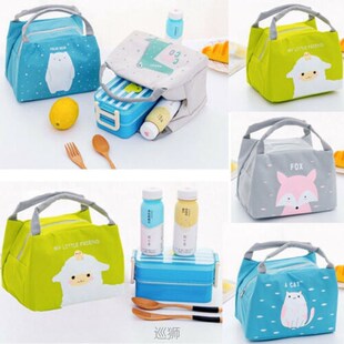 Unicorn Portable Lunch Bag Thermal Insulated Lunch Box Tote