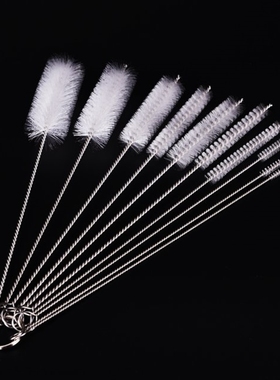 10 Pcs/Set Test Tube Brushes Metal Clean Glass  Fumar Feedin