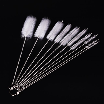 10 Pcs/Set Test Tube Brushes Metal Clean Glass  Fumar Feedin