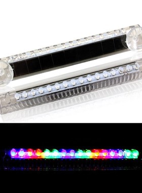 1pc LED Wireless Car LED Alarm Lights Car Solar Flashing War