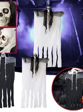 Pack Hanging Halloween Skeleton Decorations Grim Reapers