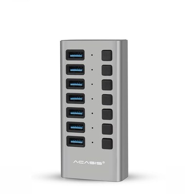 Acasis 7-Port-Splitter Notebook Computer Multi-Interface USB
