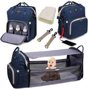 Baby Diaper Bag Bed Backpack For Mom Maternity Bag For Strol