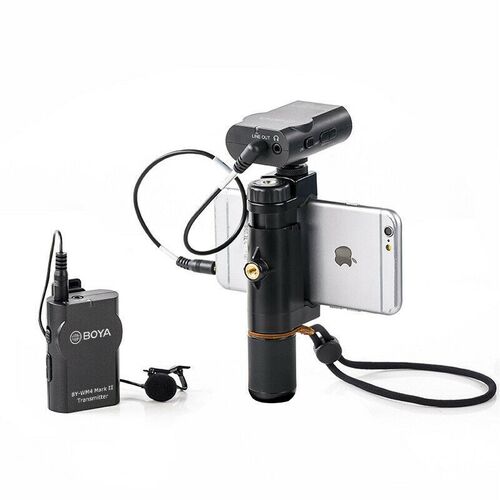 BY-WM4 Pro K1 Wireless Studio Condenser Microphone System La