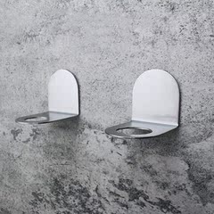 Stainless Steel Wall Mount Soap Shower Gel Dispenser Bottle