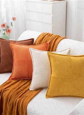 2023 Supersoft Corduroy Cushion Cover Home Decor Pillow