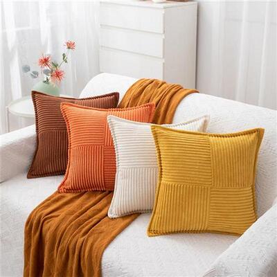 2023 Supersoft Corduroy Cushion Cover Home Decor Pillow