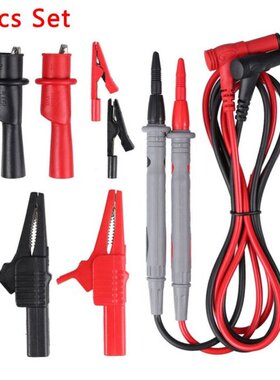 10A Probe Test Cable Alligator Clips For Fluke Clamp Multime
