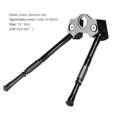 Bicycle Pedal Support Adjustable Crank Foot Holder Brace