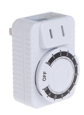 AC 110V 220V 12 Hour Mechanical Plug Switch Timer Socket for