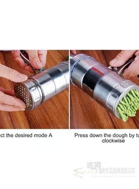 Stainless Steel Manual Noodle Maker Pastas Making Machine Pr