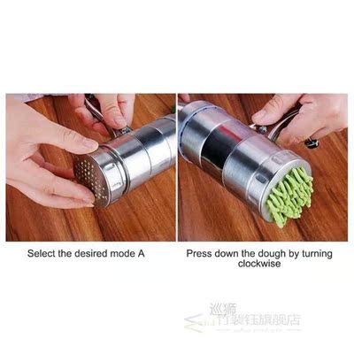 Stainless Steel Manual Noodle Maker Pastas Making Machine Pr