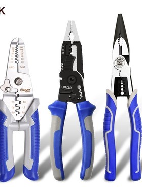 Crimping Tool Wire Stripper Cable Cutter Multitool Pliers Ca