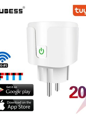 Aubess Smart Plug Socket EU16A/20A Wifi Remote Smart Plug PC