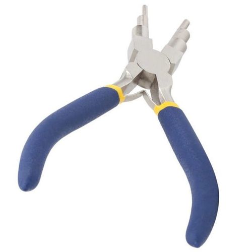 1 pc Jewelry Pliers Anti-Rust 6 In 1 Round Tip 6-Section DIY