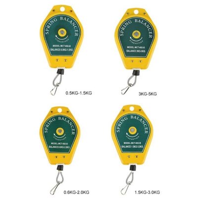 Durable Retractable Spring Balancer Steel Wire Rope Measurin