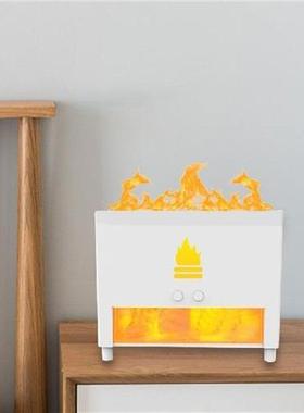 Simulation Flame Aromatherapy Humidifiers Moisturize Skin