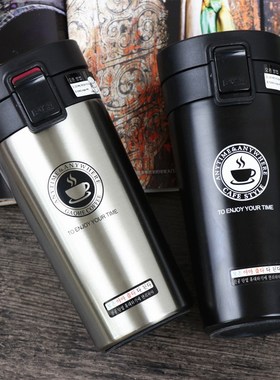Thermos Coffee Mug Double Wall Stainless Steel Tumbler Vacuu