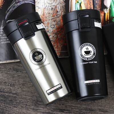 Thermos Coffee Mug Double Wall Stainless Steel Tumbler Vacuu
