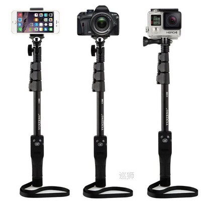 Yunteng 188 Handheld Extendable Pole Selfies Camera Monopod