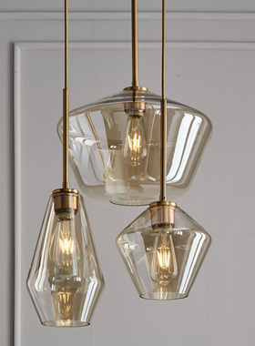 Nordic Modern Glass Pendant lights Fixtures Loft LED Hanging