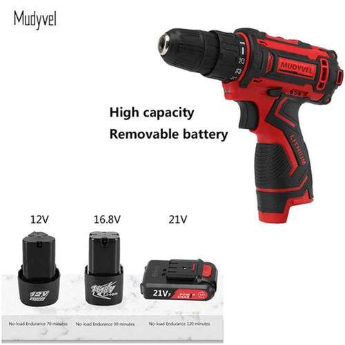 Cordless Screwdriver 12V 16.8V 21V Power Roty Tools Match
