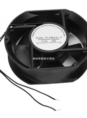 AC Axial Fan FP-108EX-S1-S AC220V 38W Oval Ball Bearing Vent