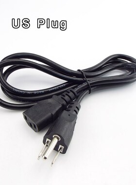 1.5m Computer Power Cable Extension Cord Cable IEC C13 300W