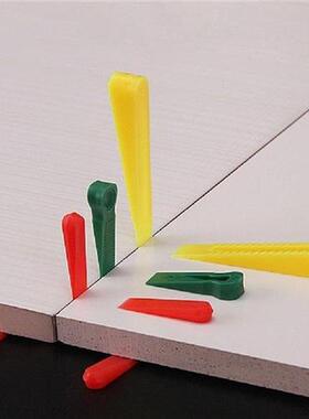 100pcs Reusable Ceramic Wedge Tile Spacer Floor Leveling