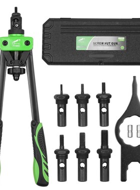 110Pcs Hand Rivet Nut Tool Riveting Tool Rivet Nut Setter wi