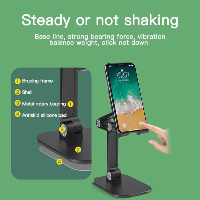 2020 Desktop Tablet Holder Table Cell Foldable Extend Suppor