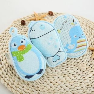 Baby Bath Cotton Bath Products Rub Sponge Newborn Wash Soft