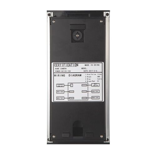 7'' LCD Video Door Phone Intercom System   RFID Acce