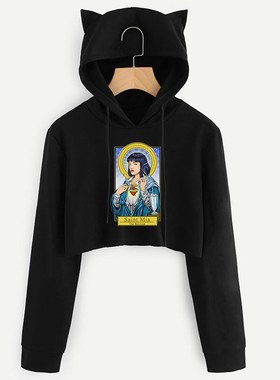 Vintage Pulp Fiction Hoodies Women Harajuku Funny Quentin T
