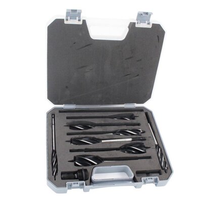 11PCS/Box 10-25mm 6.35mm Hex Shank Carbon Steel Twist Drill