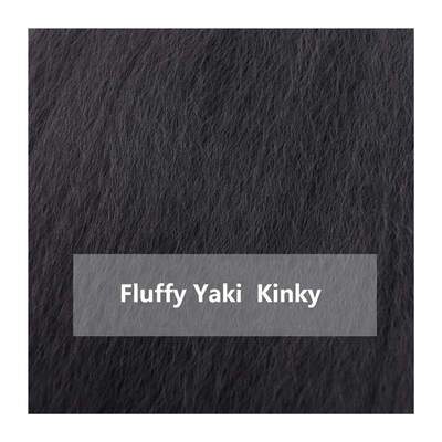 Synthetic Afro Yaki Straight Bob Wig With Hairline Heat Resi