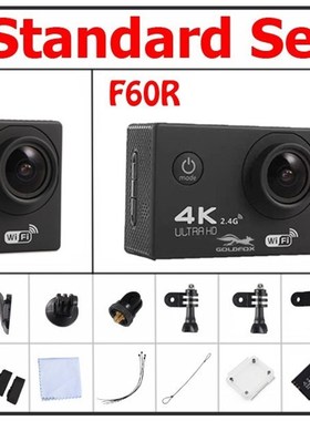 GOLDFOX Action Camera 16MP Ultra HD 4K 30fps WiFi 2.0'&#