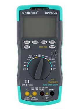LCD Digital Multimeter tester DC AC Voltage Current Meter Re