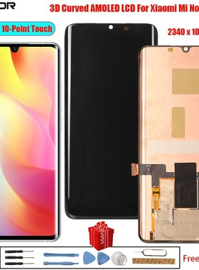 3D Curved Display For Xiaomi Mi Note 10 Lite LCD Display Dig