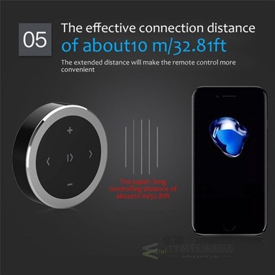 Wireless Bluetooth 4.0 Controller Media Steering Wheel Remot