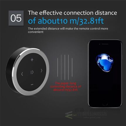 Wireless Bluetooth 4.0 Controller Media Steering Wheel Remot