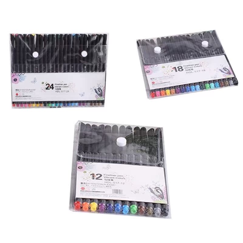 Colored Pens Fine Point Markers Fine Tip Drawing Pens for Ki