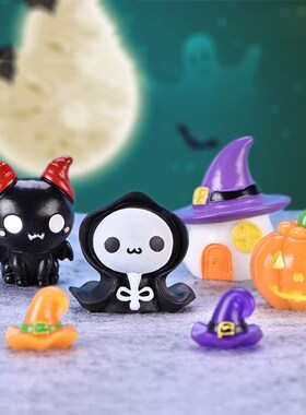 Halloween 2021 Cake Topper Cute Pumpkin Lantern Ghost Vampir