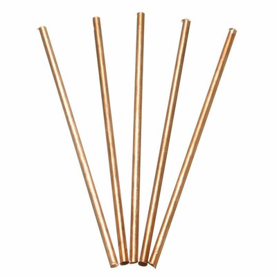 5Pcs Solid Round Copper Bar 3mm Diameter x 100mm Length Meta