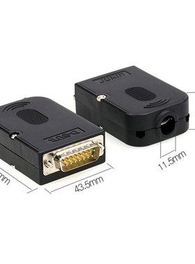 DB15 Connector D SUB Breakout Adapter Male 15 Pin Port Term