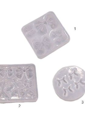 Bow Tie Candy Crystal Epoxy Resin Mold Decoration Silicone