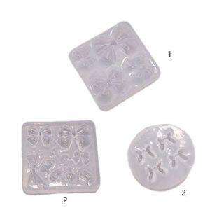 Bow Tie Candy Crystal Epoxy Resin Mold Decoration Silicone